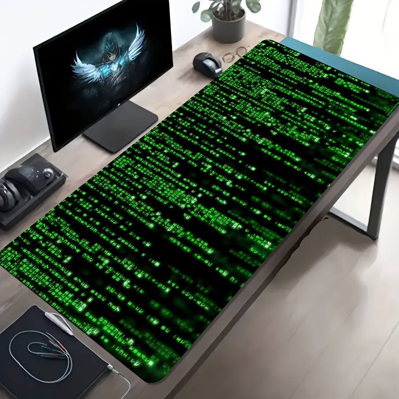 Esports Gaming Background - 1 Stück Großes Esports-Gaming-Mauspad mit Grünem