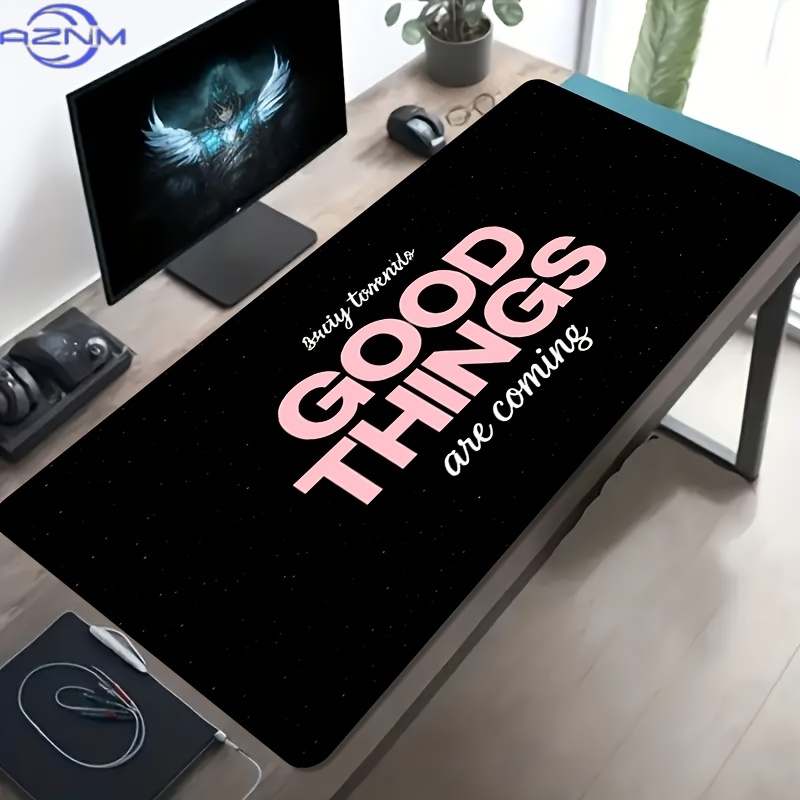Esports Gaming Background - 1 Stück großes Esports-Gaming-Mauspad, schwarzer Hintergrund
