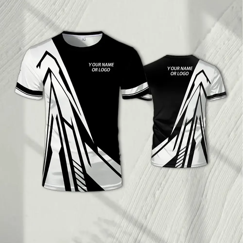 Esports Gaming Top - Muster-3D-gedrucktes Esports-Team-Trikot mit Namen und Team-Logo,