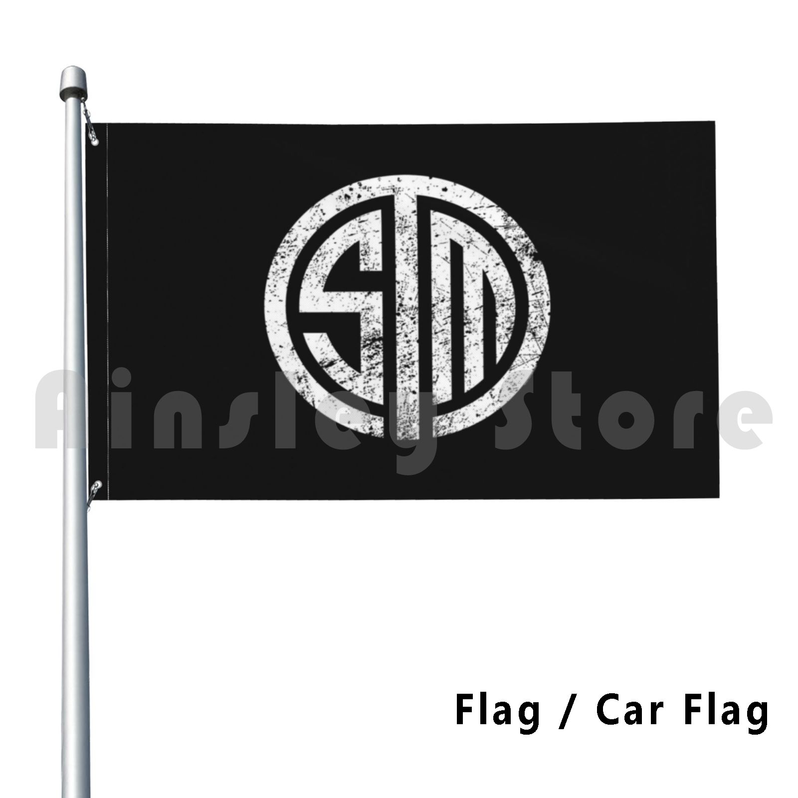 Esports Or Gaming - Go Solo Or Go Home-W Outdoor-Dekor-Flagge,