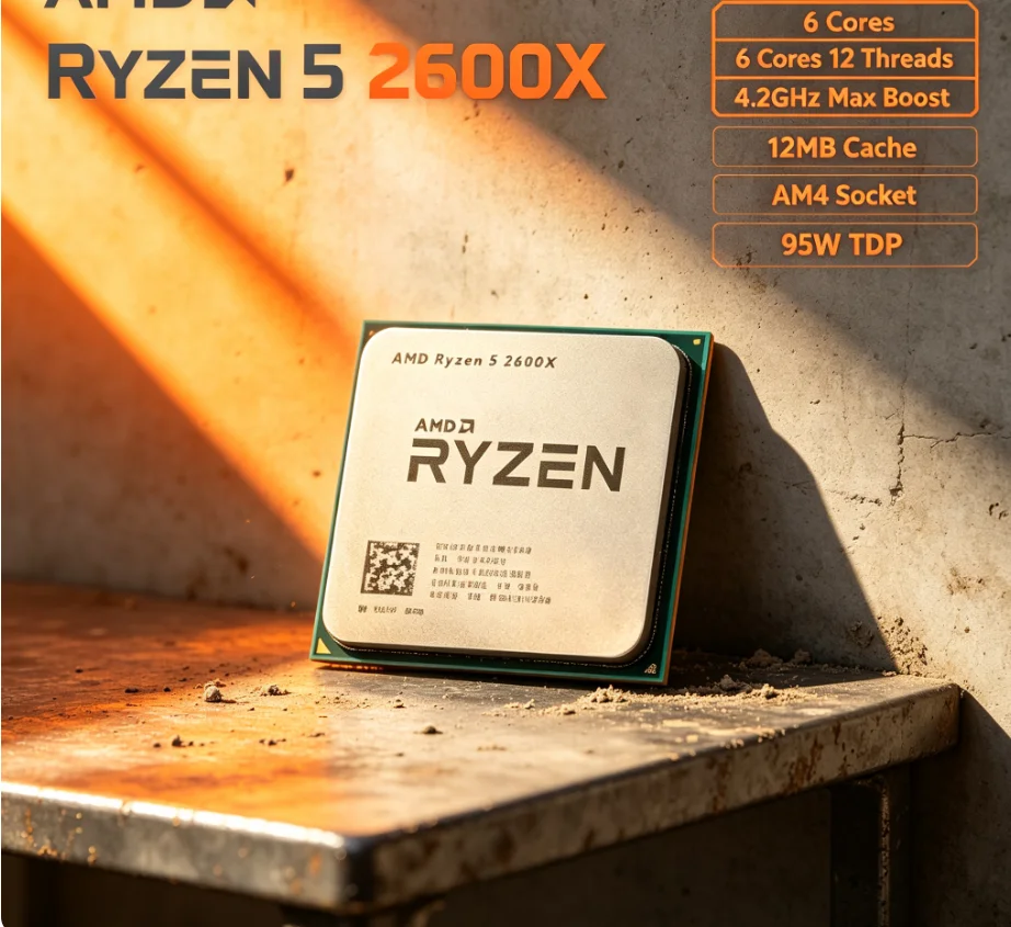 Gaming Esports Esports - AMD R5 2600X 12nm AM4 Desktop-Prozessor