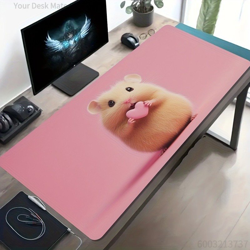 Hamster Hug Heart Pink Backgro – Esports Gaming Background Bewertung und Preis