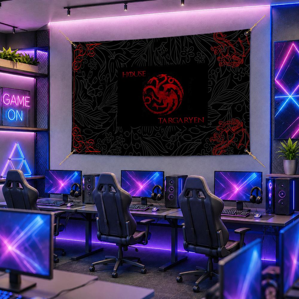 Berühmte Clan H-House Targarye – Esports Gaming Banner Bewertung und Preis