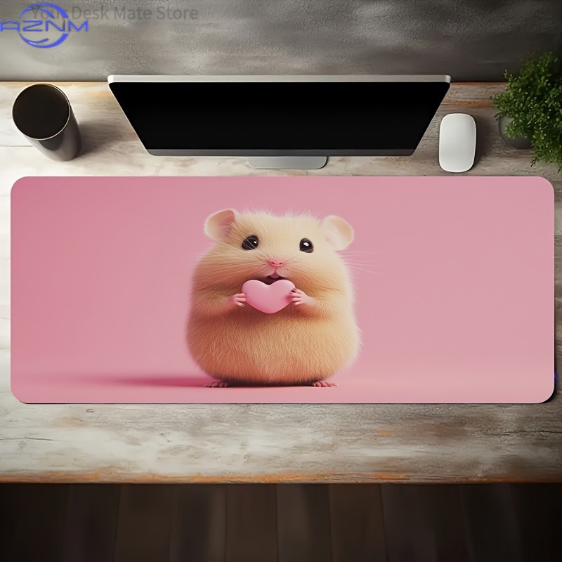 Hamster Hug Heart Pink Backgro – Esports Gaming Background Bewertung und Preis