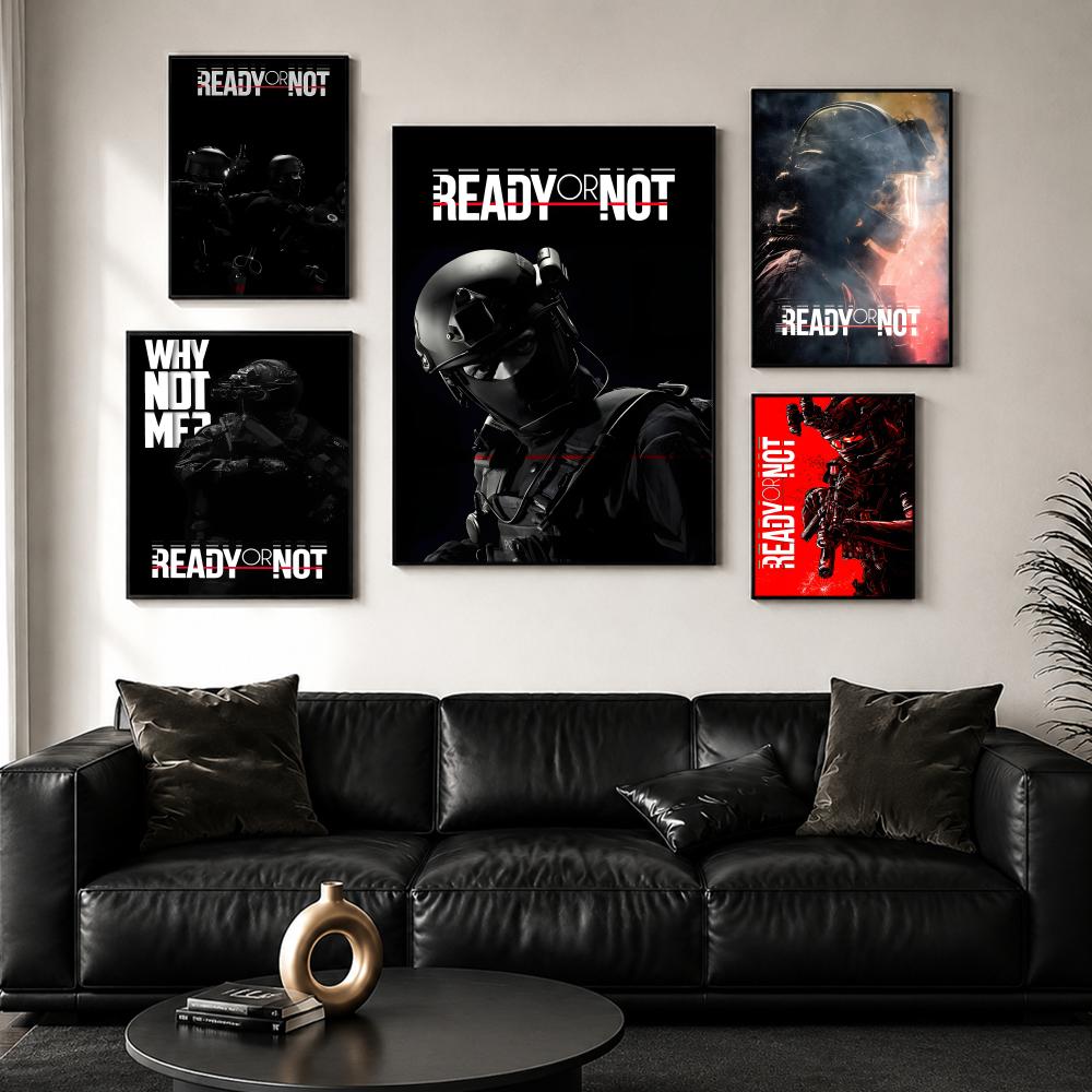 R-Ready or N-NotS Poster HD Wa – Esports Or Gaming Bewertung und Preis