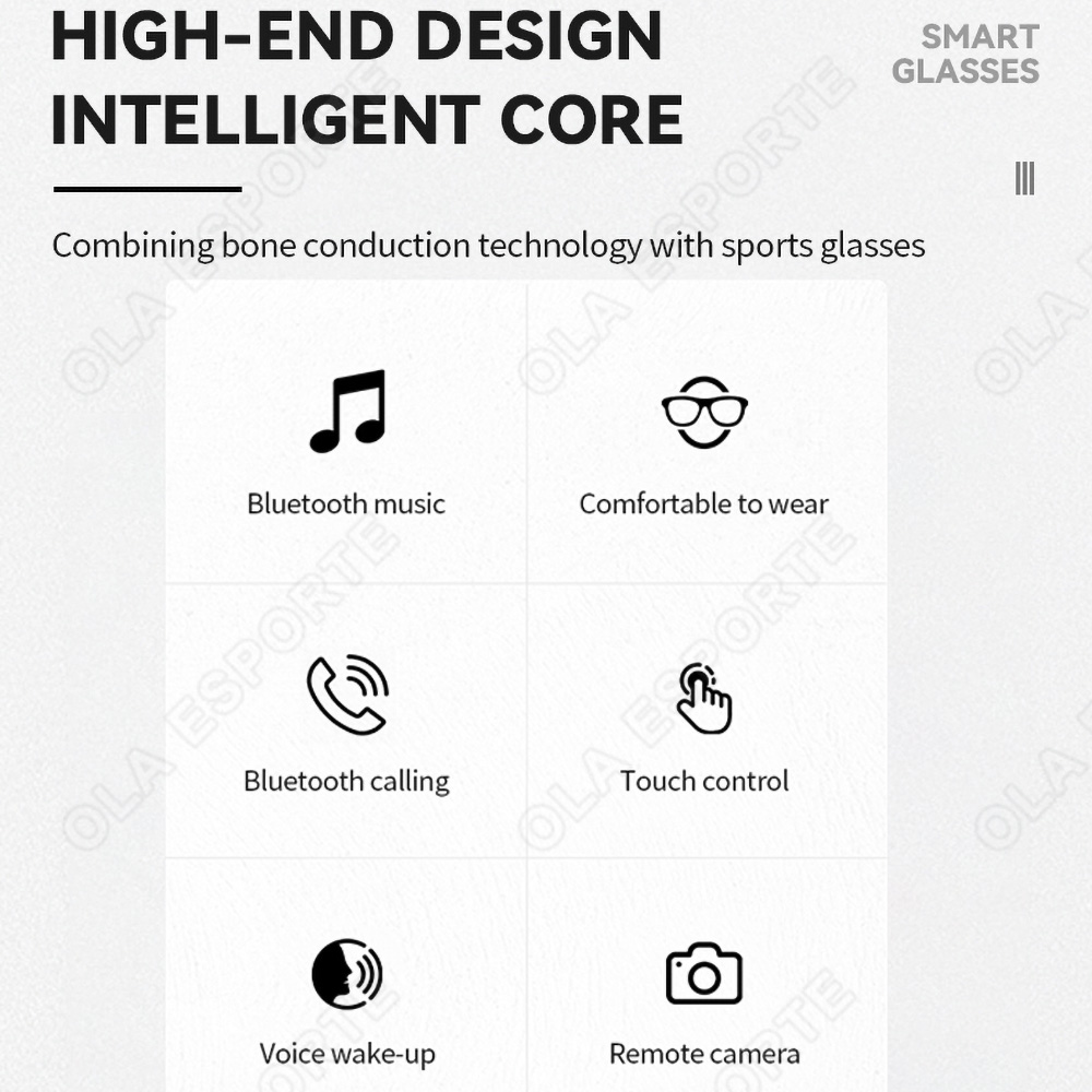 NEUE Smart-Brille V5.3 Bluetoo – Gaming Esports Esports Bewertung und Preis