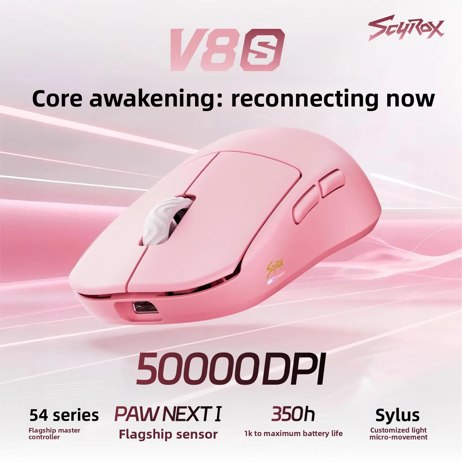 Scyrox V8s V6s Leichte Kabello – Gaming Esports Esports Bewertung und Preis