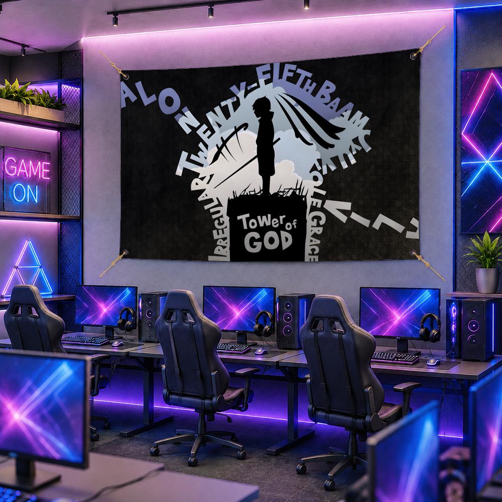 Beliebte Anime-T-Tower-of-GodS – Esports Gaming Banner Bewertung und Preis