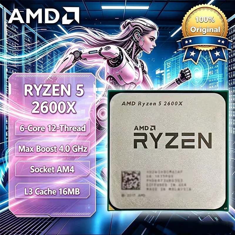 AMD R5 2600X 12nm AM4 Desktop- – Gaming Esports Esports Bewertung und Preis